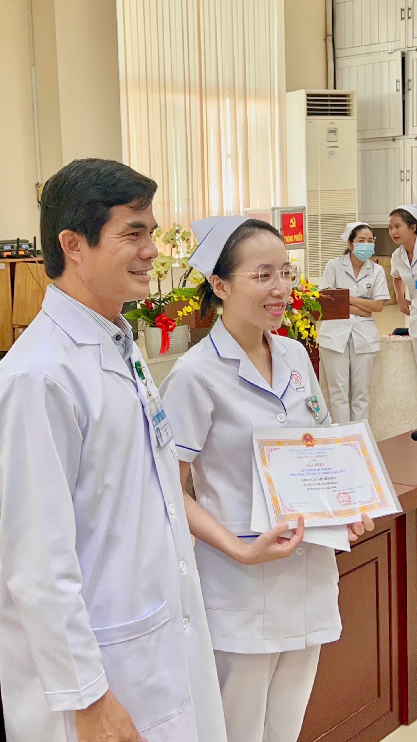 Bệnh viện Quận Bình Tân tổ chức thành công Hội thi Đánh giá năng lực Điều dưỡng – Hộ sinh – Kỹ thuật y 2025- Ảnh 2.
