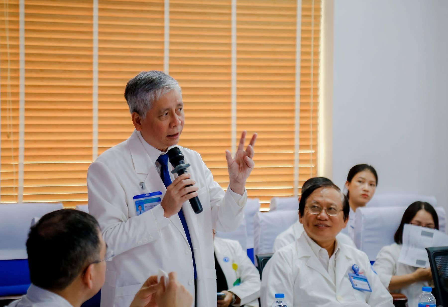 Bệnh viện Từ Dũ vinh dự đón Hội đồng Bộ Y tế đến xác định kỹ thuật can thiệp bào thai đầu tiên tại Việt Nam- Ảnh 4. Bệnh viện Từ Dũ vinh dự đón Hội đồng Bộ Y tế đến xác định kỹ thuật can thiệp bào thai đầu tiên tại Việt Nam- Ảnh 4.