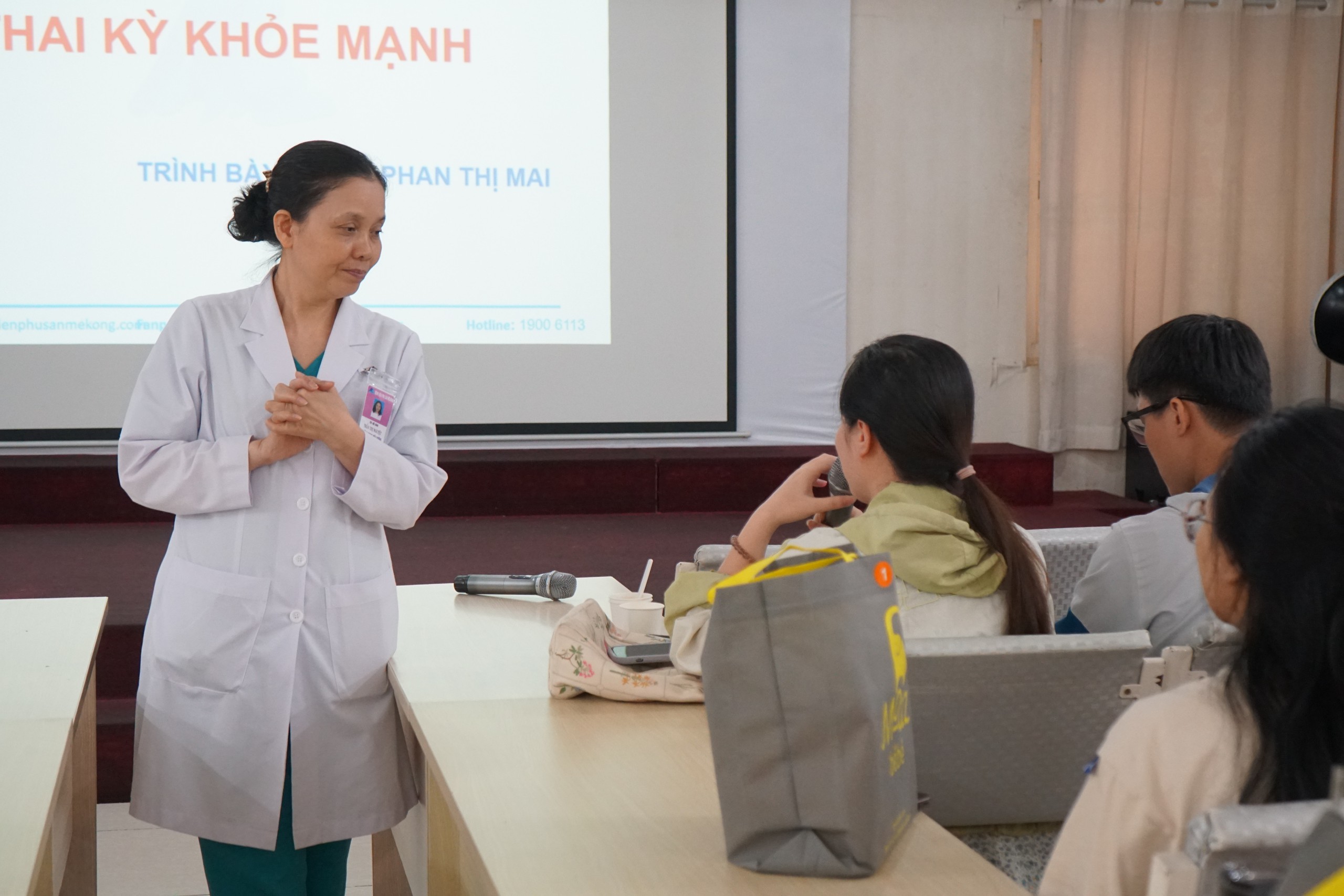 Lớp học tiền sản tại Bệnh viện Phụ sản Mêkông – Hành trình chăm sóc mẹ và bé trong từng giai đoạn thai kỳ- Ảnh 2. Lớp học tiền sản tại Bệnh viện Phụ sản Mêkông – Hành trình chăm sóc mẹ và bé trong từng giai đoạn thai kỳ- Ảnh 2.