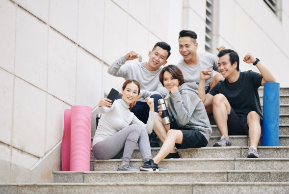 Sống khỏe mọi lúc, sáng tạo mọi nơi: Lối sống mới lên ngôi trên mạng xã hội- Ảnh 1. Sống khỏe mọi lúc, sáng tạo mọi nơi: Lối sống mới lên ngôi trên mạng xã hội- Ảnh 1.