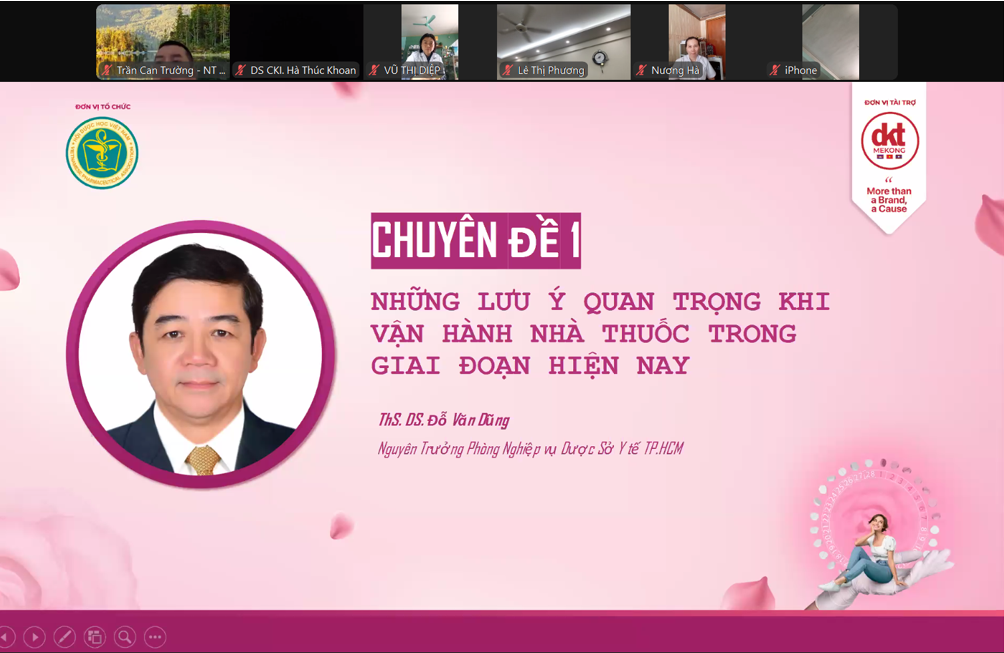 500 dược sĩ tham gia đào tạo cập nhật kiến thức chuyên môn về Dược trực tuyến- Ảnh 4. 500 dược sĩ tham gia đào tạo cập nhật kiến thức chuyên môn về Dược trực tuyến- Ảnh 4.