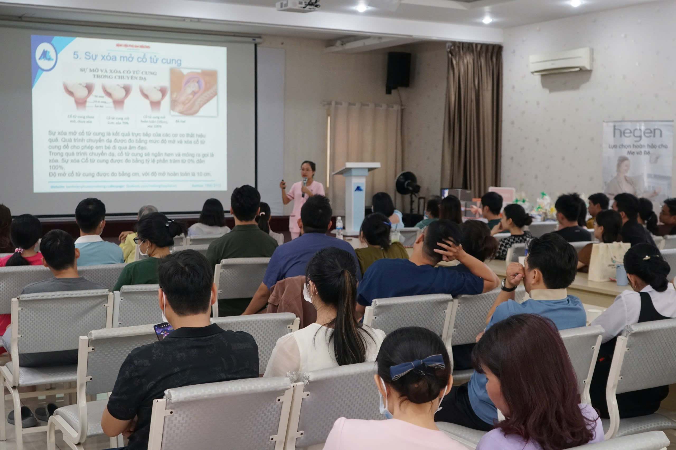 BỆNH VIỆN PHỤ SẢN MÊKÔNG: lớp học tiền sản với chủ đề “Dấu hiệu chuyển dạ và cần khám cấp cứu trong thai kỳ”- Ảnh 1. BỆNH VIỆN PHỤ SẢN MÊKÔNG: lớp học tiền sản với chủ đề “Dấu hiệu chuyển dạ và cần khám cấp cứu trong thai kỳ”- Ảnh 1.