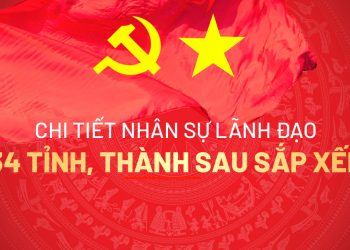 [INTERACTIVE] Chi tiết nhân sự lãnh đạo 34 tỉnh, thành sau sắp xếp