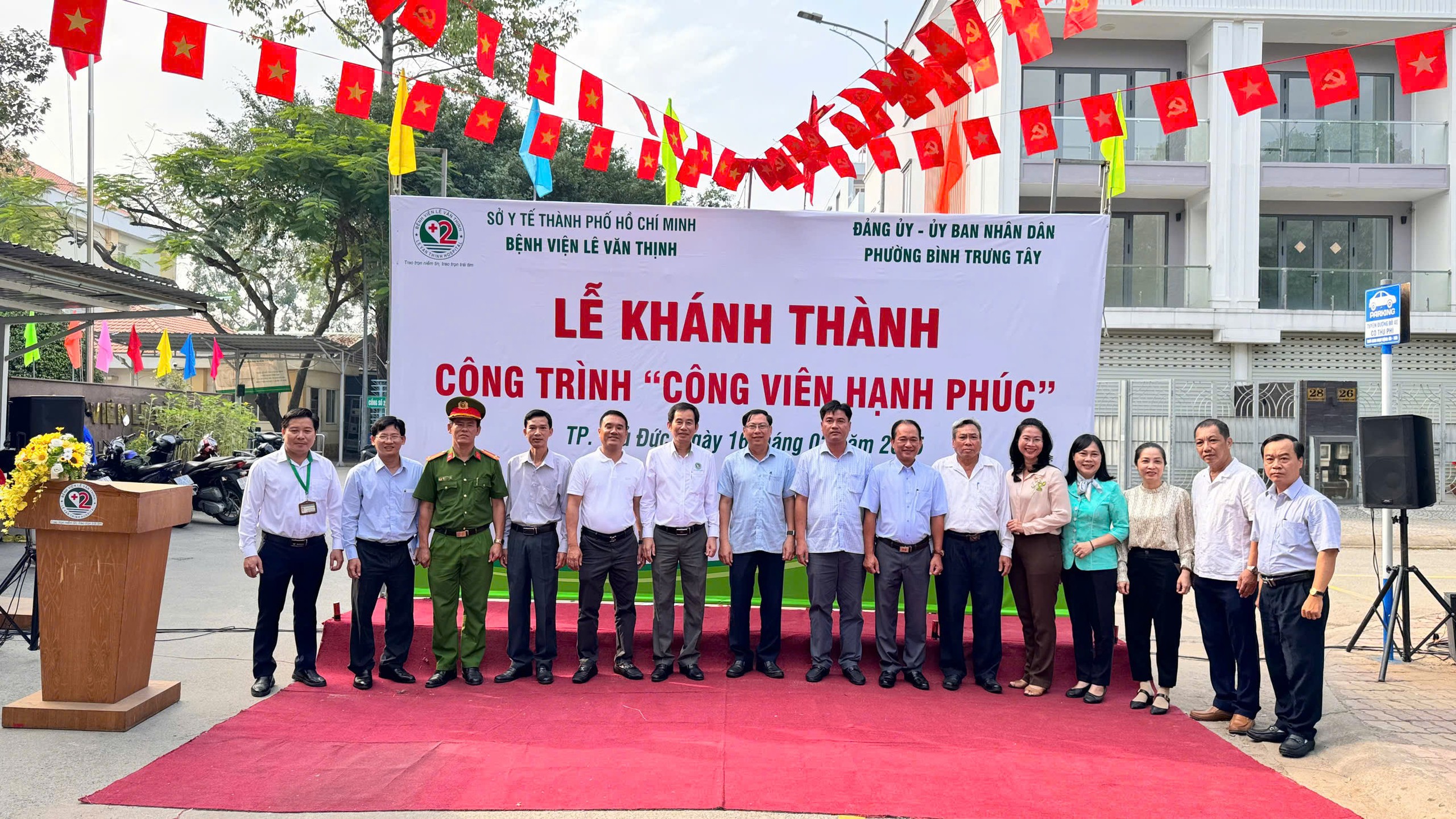 Bệnh viện Lê Văn Thịnh tổ chức Lễ khánh thành Công trình công viên Hạnh phúc- Ảnh 5. Bệnh viện Lê Văn Thịnh tổ chức Lễ khánh thành Công trình công viên Hạnh phúc- Ảnh 5.